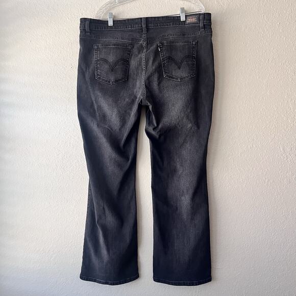 Levi’s Strauss 590‎ Women’s Boot Cut Black Jeans Denims Size 18 M - Picture 2 of 9
